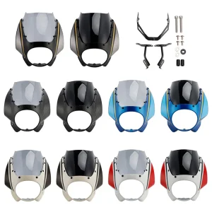 Pare-brise et carénage de phare pour Yamaha XSR900 (2022-2025)